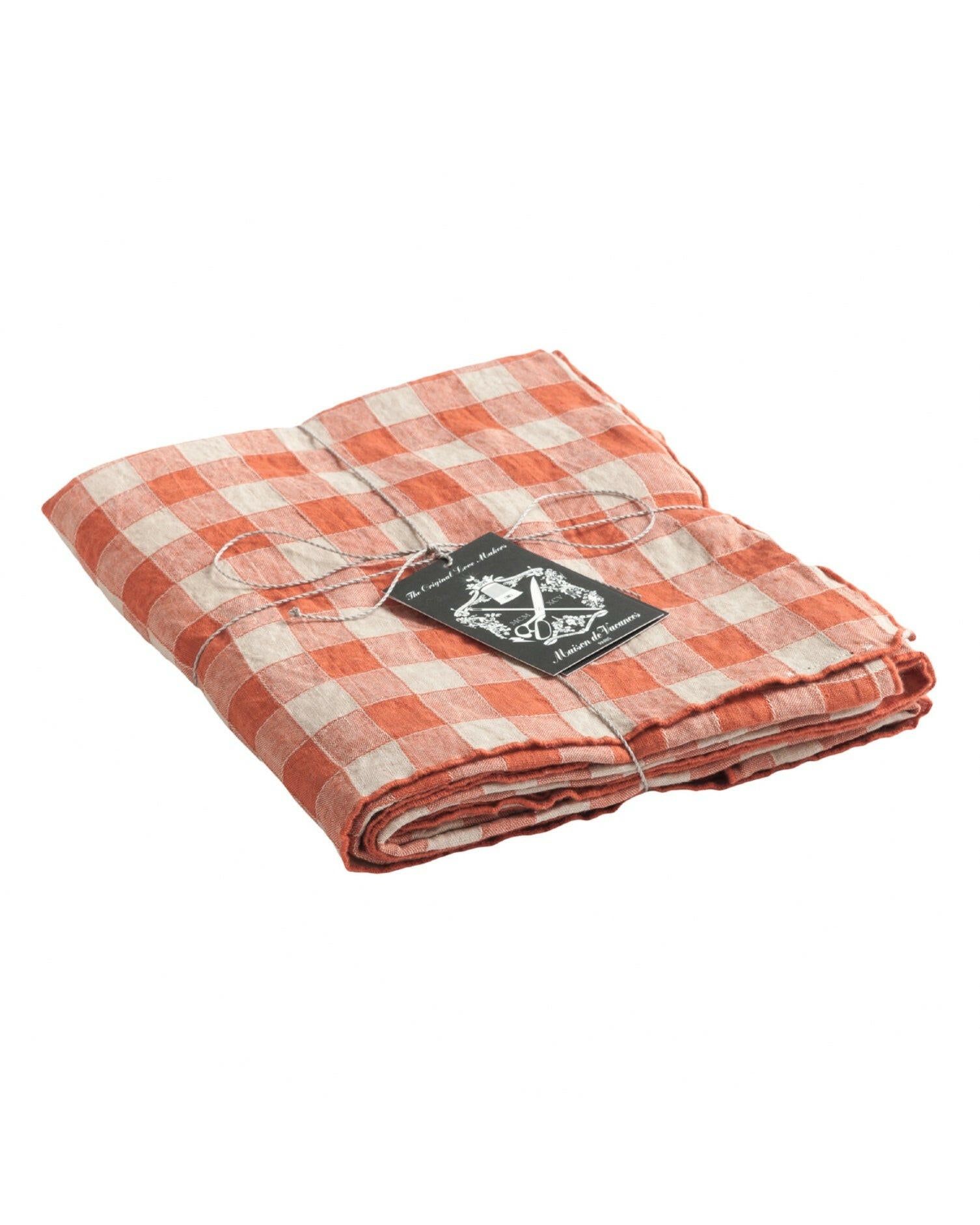 Nappe Vintage Vichy Marmelade Maison de Vacances