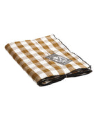 Mimi Canvas Tablecloth Vichy Spices / Black Bourdon