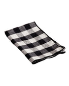 Black Bourdon Placemat – Black Mimi Gingham Canvas