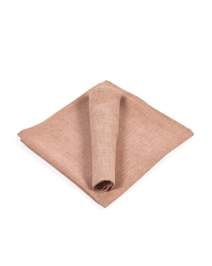 Serviette de table Polylin Washed, Apricot.