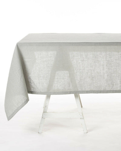 Polylin Washed Tablecloth, Ash