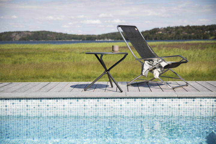 Table Tris, Anthracite - -FIAM-Halo Concept