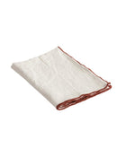 Bourdon Mimi Napkin White / Bourdon Clay
