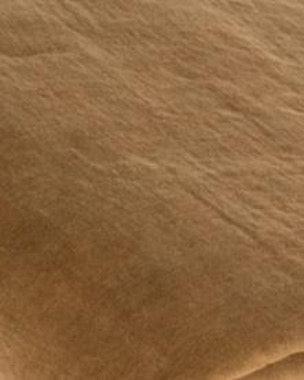 Taie d'oreiller Linge Particulier Moutarde