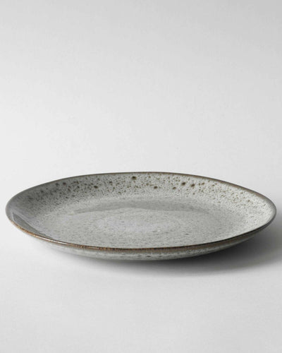 Taranto desert plate, glazed stoneware