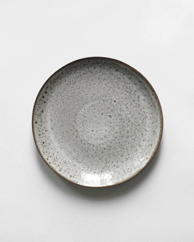 Taranto desert plate, glazed stoneware