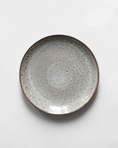 Taranto desert plate, glazed stoneware