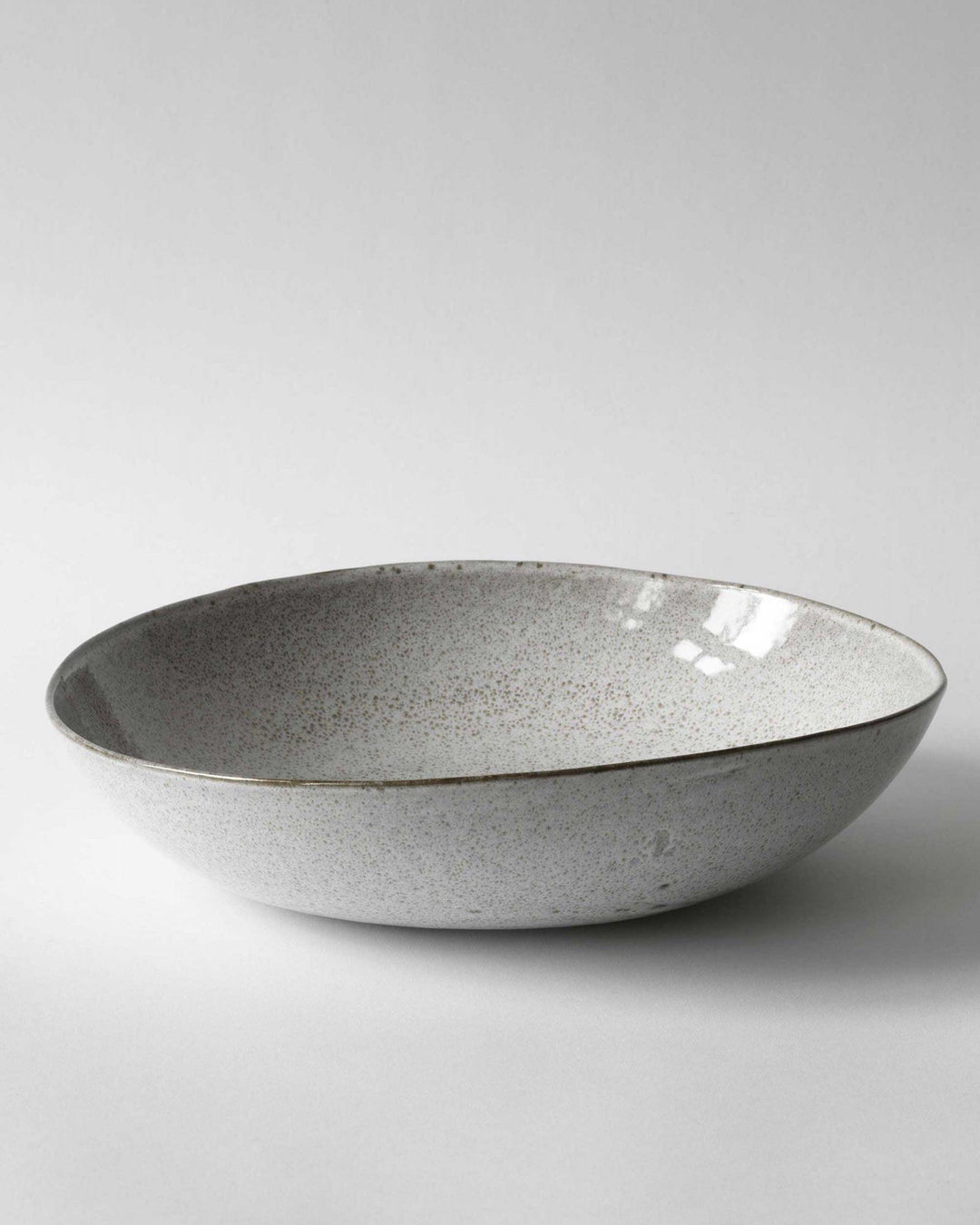 Saladier Taranto, grès émaillé.