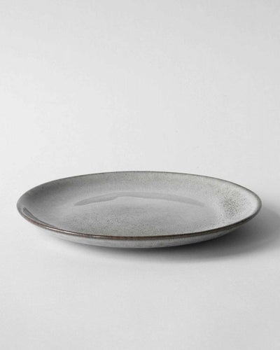 Taranto desert plate, glazed stoneware