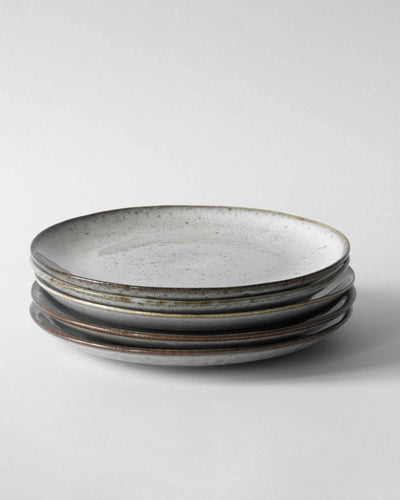 Taranto desert plate, glazed stoneware