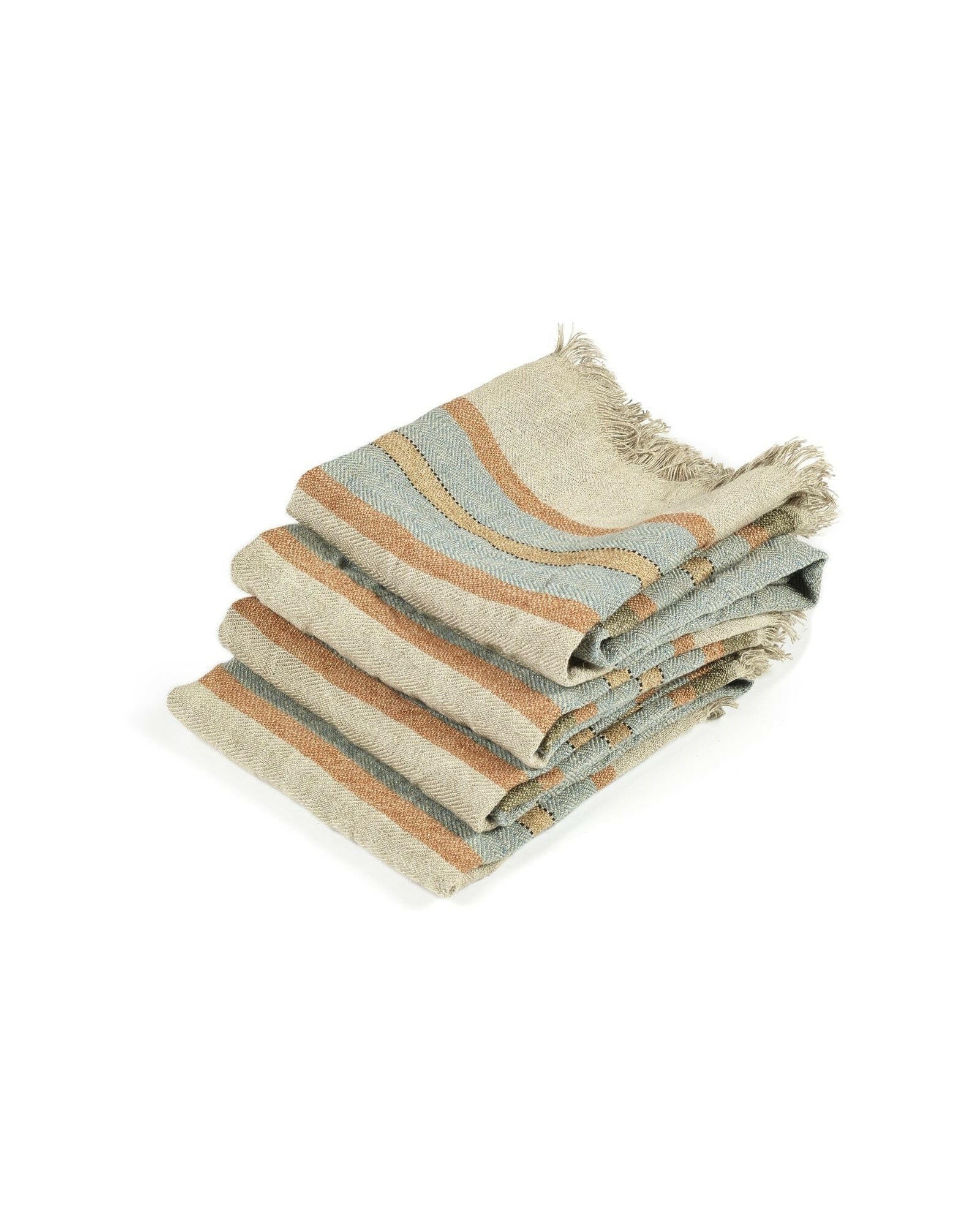 The Belgian Towel, Multi Stripe.