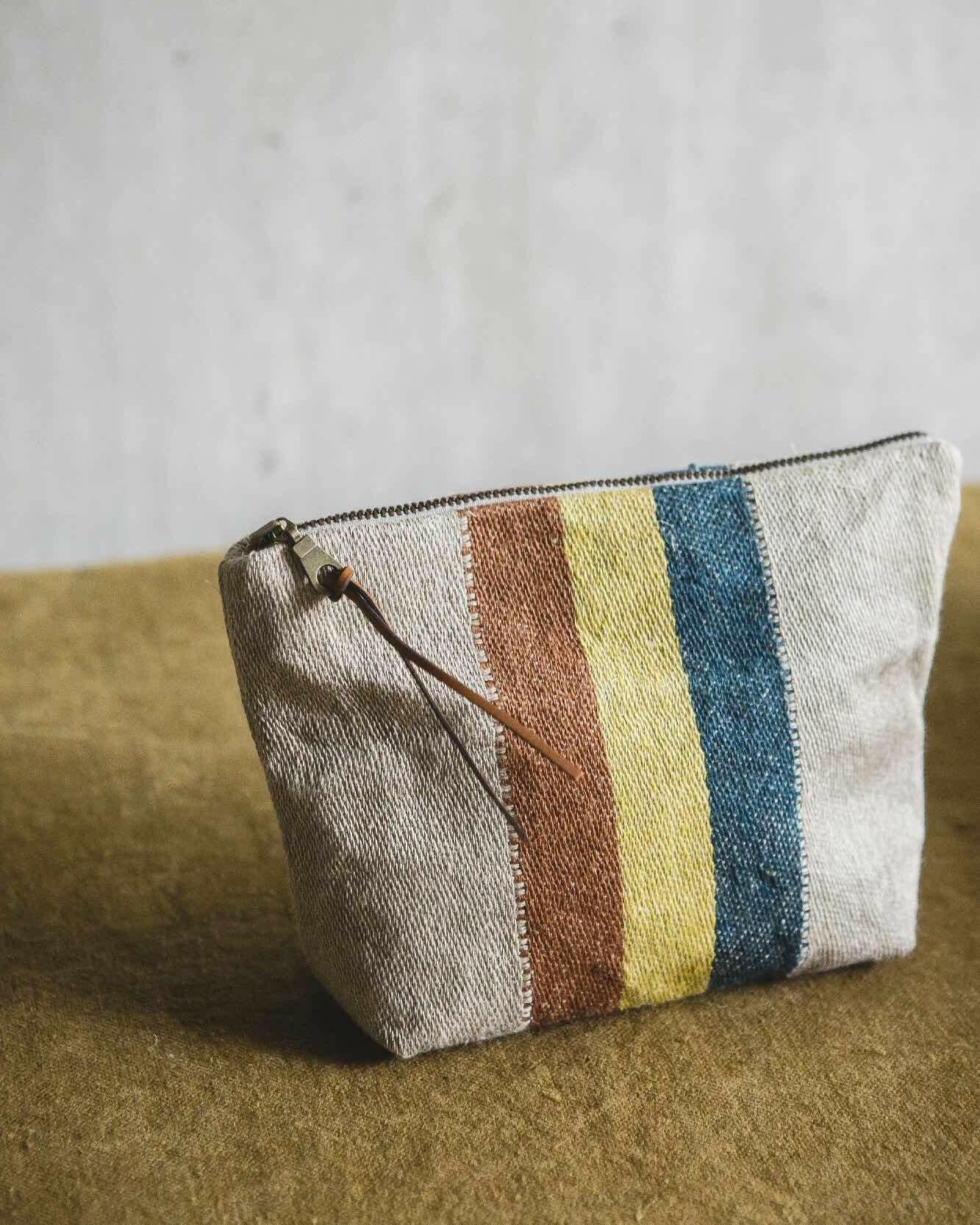 The Belgian Pouch Libeco, Pochette Mercurio Stripe