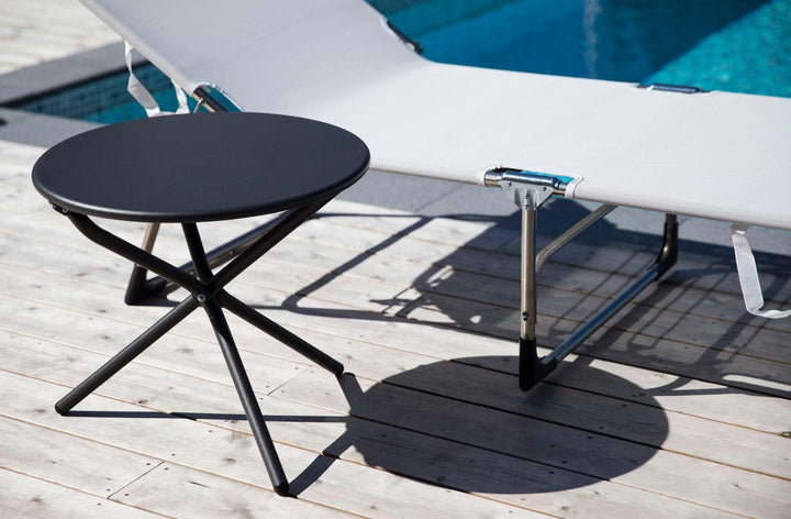 Table Tris, Anthracite - -FIAM-Halo Concept